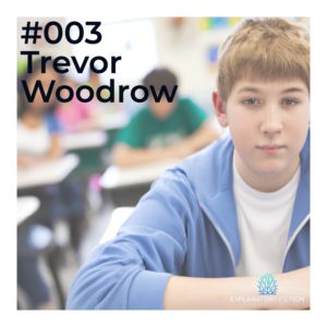 An image of Trevor Woodrow, an artificially created character in the Explanatory Fiction Podcast.